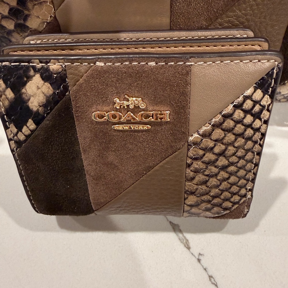 *AUTHENTIC*🤎COACH PATCHWORK ASHER BAG WITH MATCH… - image 7